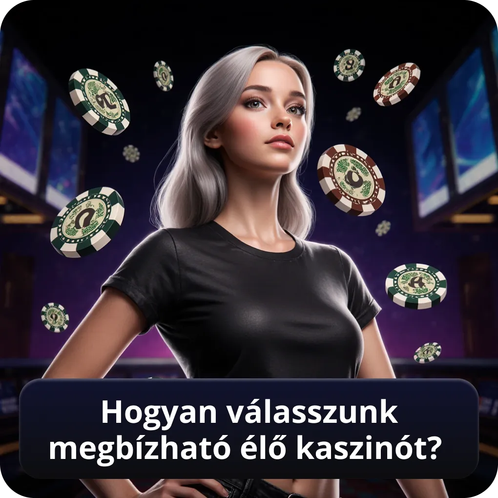 Hogyan válasszunk megbízható élő kaszinót?