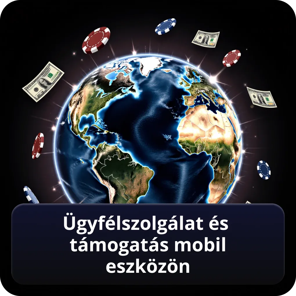 Ügyfélszolgálat és támogatás mobil eszközön