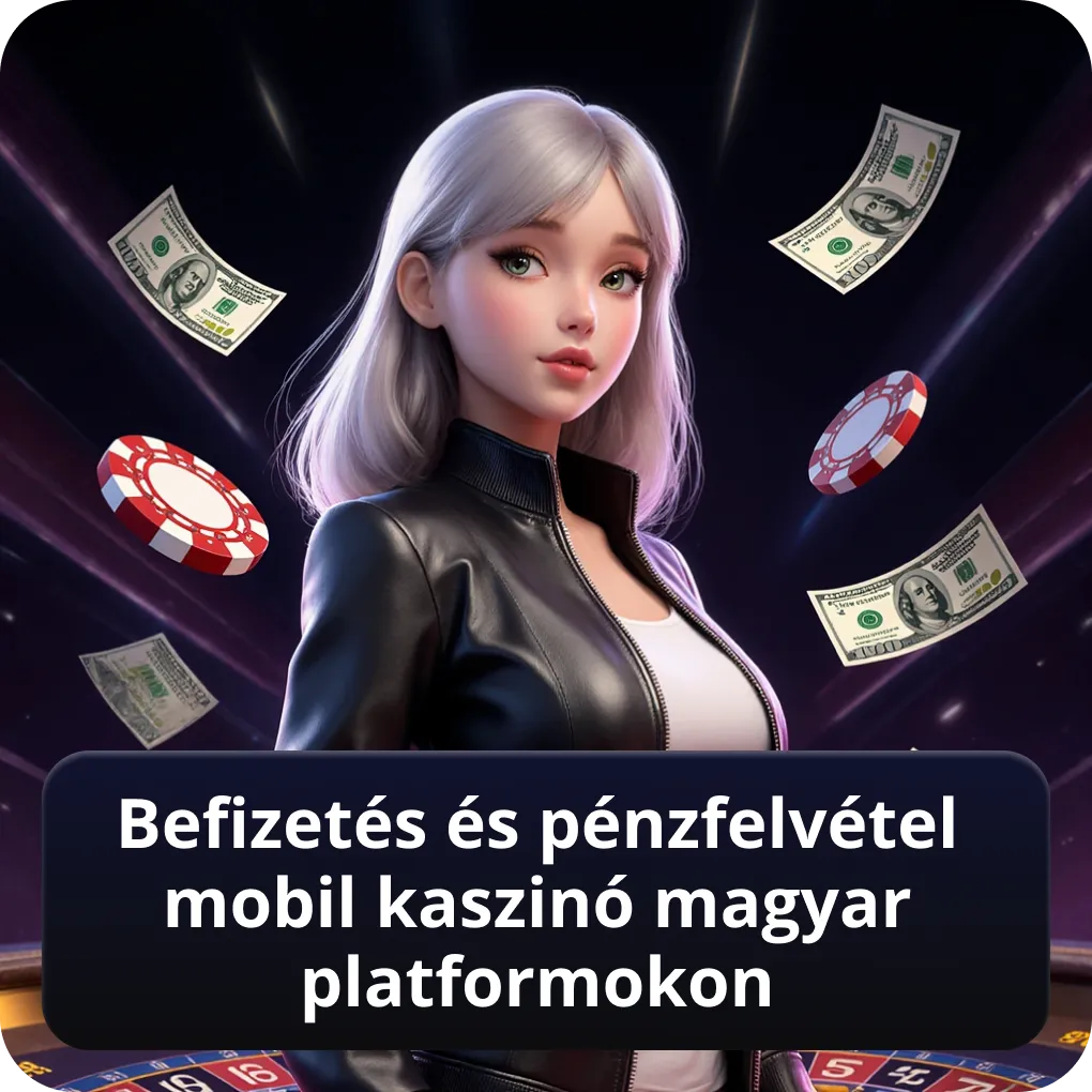 Befizetés és pénzfelvétel mobil kaszinó magyar platformokon