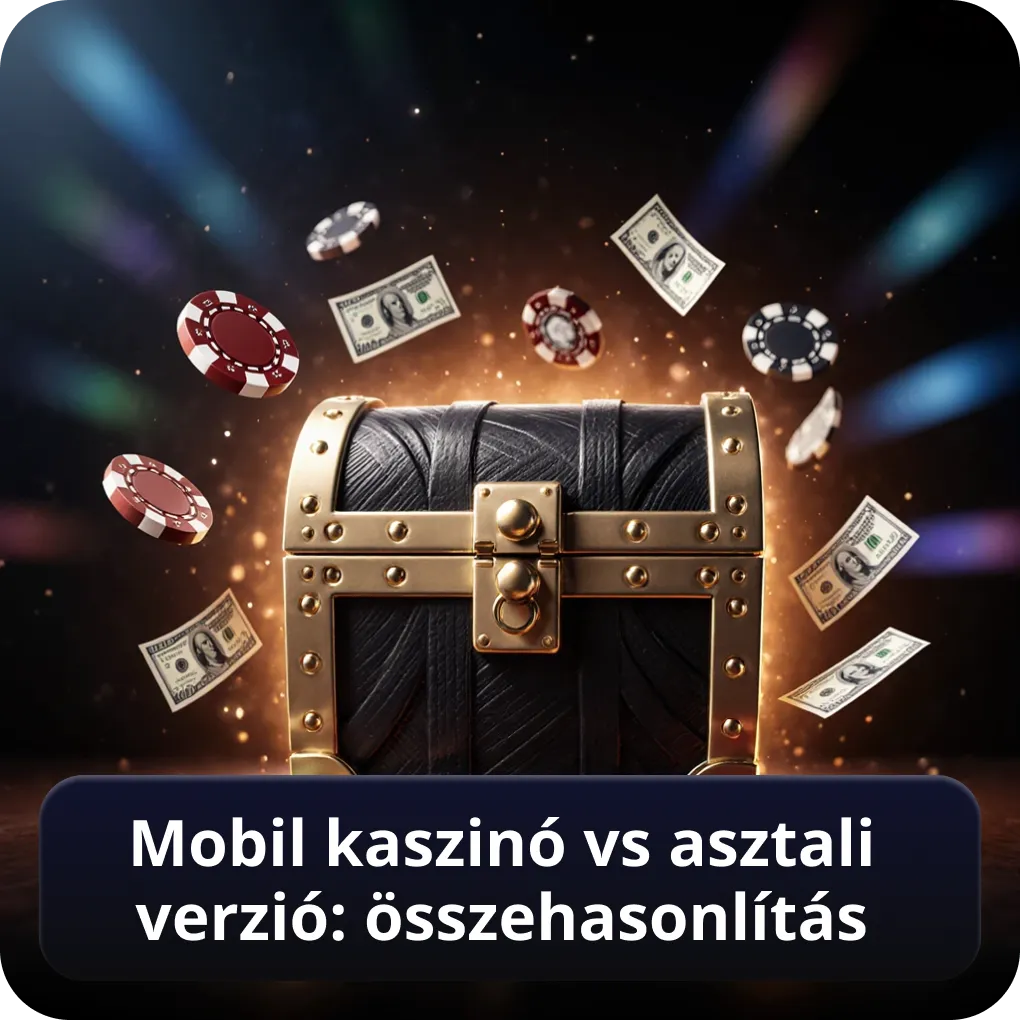 Mobil kaszinó vs asztali verzió: összehasonlítás